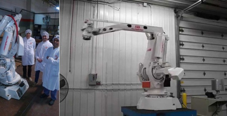 Suman un nuevo robot antropomorfo industrial al Laboratorio de Mecatrónica de la UNSL