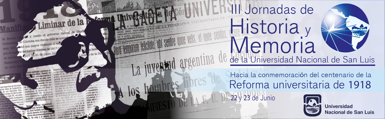 Se aproximan las III Jornadas de Historia y Memoria de la Universidad Nacional de San Luis