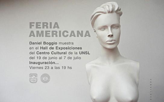 Boggio expone sus obras en Feria Americana