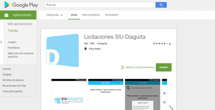 Incorporan una «App» a la funcionalidad del sistema de compras de la UNSL