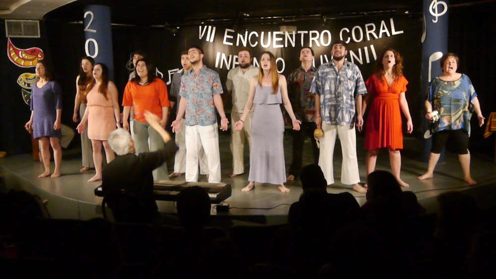 El Coro deslumbró con su actuación en Carlos Paz