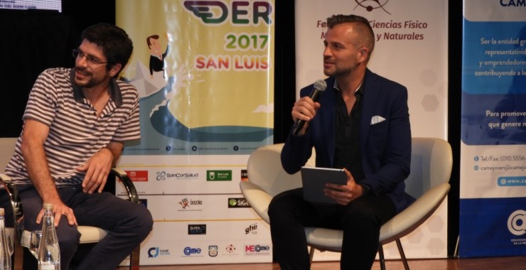 Diego Pasjalidis brindó sus herramientas innovadoras a los emprendedores en la UNSL