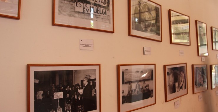 Testimonios fotográficos reformistas en el Hall Cultural de la Universidad