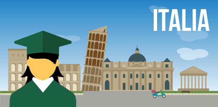 Ofrecen becas para estudiar en Italia