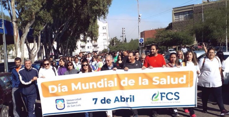 Caminata y acciones preventivas en el Día Mundial de la Salud