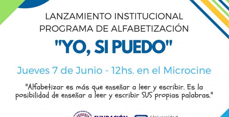 Comienza el programa de alfabetización «Yo, Sí puedo» 2018