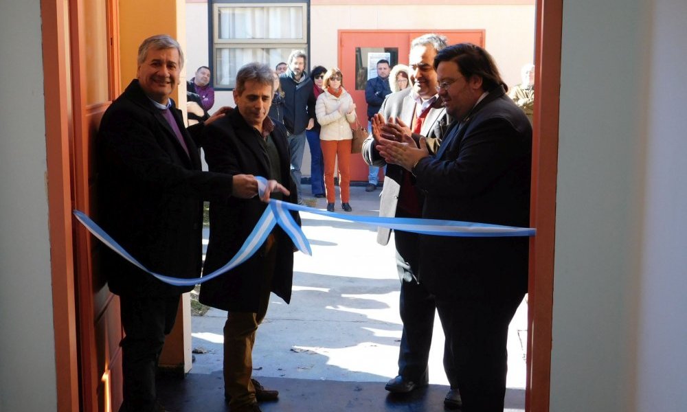 Inauguraron la obra de ampliación de oficinas y Droguero en Villa Mercedes