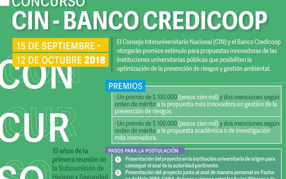 Participá del concurso CIN – Banco Credicoop