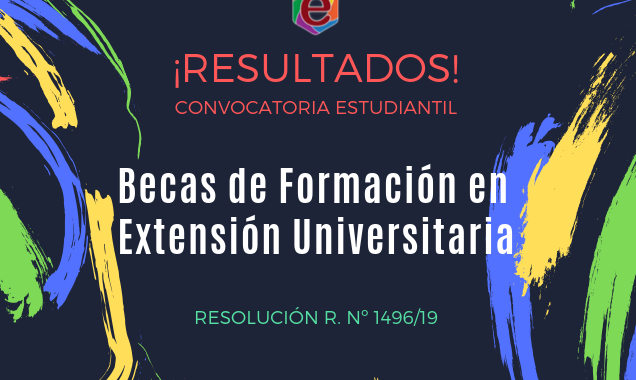 Becados en formación en Extensión Universitaria