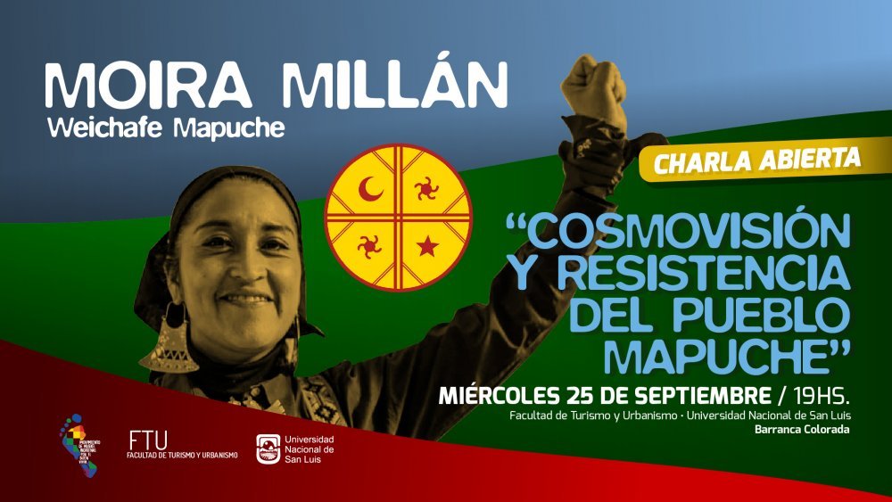 La activista mapuche Moira Millán disertará en Merlo