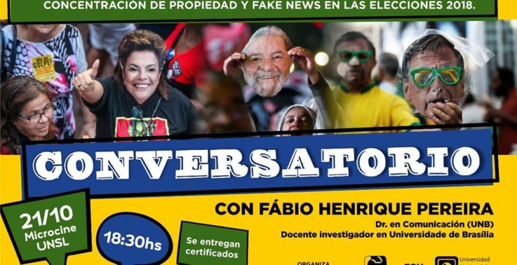 Conversatorio: «Medios y Democracia en Brasil»
