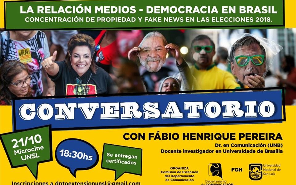 Conversatorio: «Medios y Democracia en Brasil»