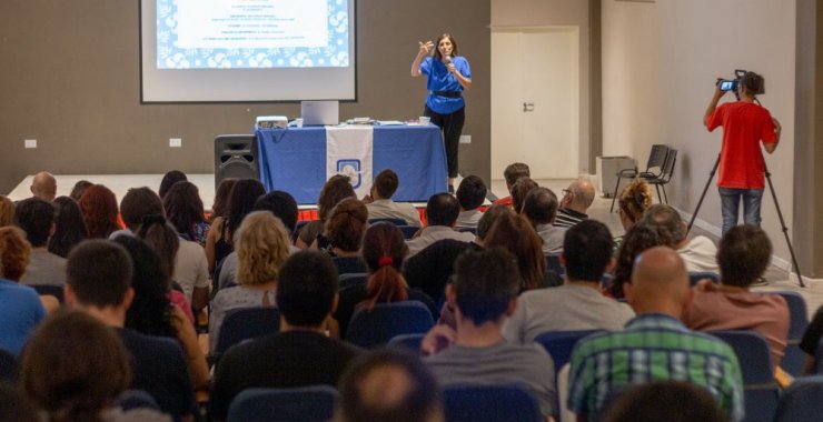 Cynthia Ottaviano capacitó en San Luis sobre lenguaje no sexista e inclusivo