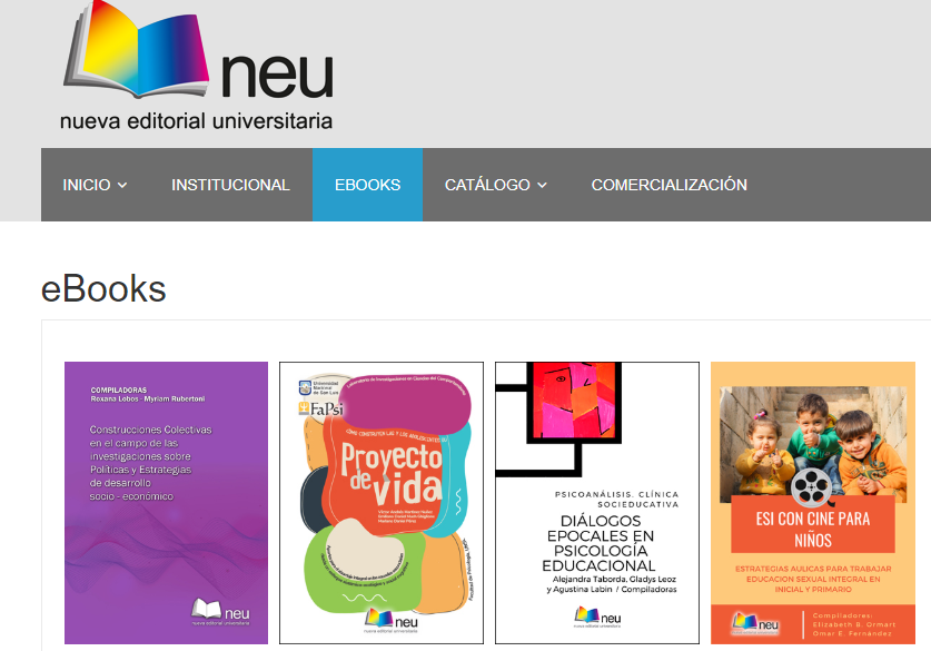 La NEU ofrece el acceso gratuito a sus libros electrónicos