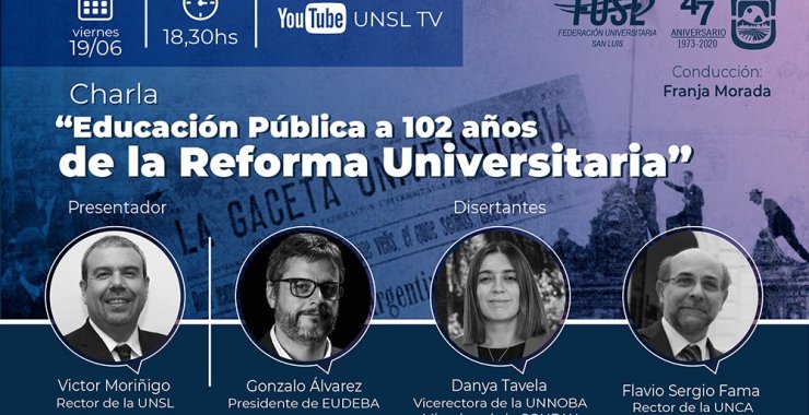 A 102 años de la Reforma Universitaria