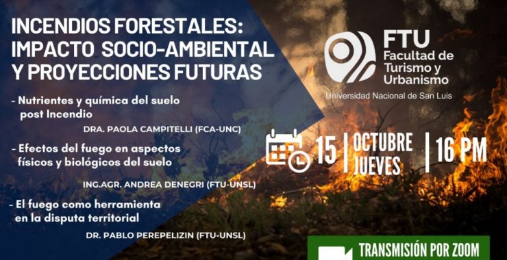 Hoy inician conversatorios virtuales sobre Incendios Forestales