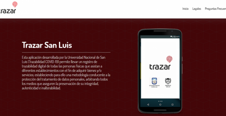 Interés legislativo al convenio de cesión de la App de Trazabilidad