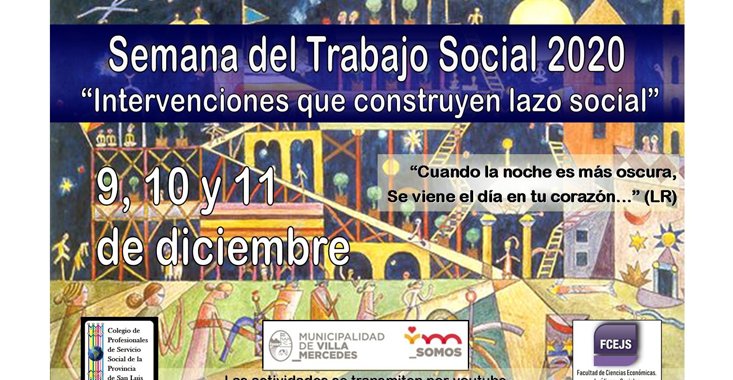 Semana del Trabajo Social 2020: Intervenciones que construyen Lazo Social