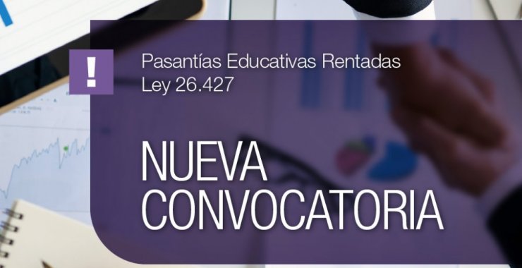 Pasantía Educativa Rentada en San Luis