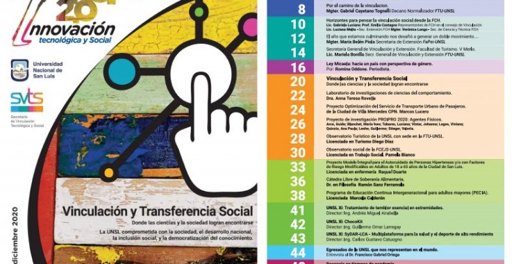 La Secretaría de Vinculación Tecnológica y Social presentó la tercera edición de su revista digital