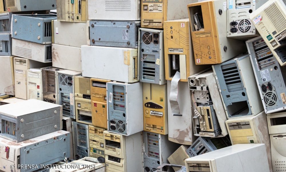 Los desechos electrónicos de la UNSL serán reciclados por la Fundación Garrahan