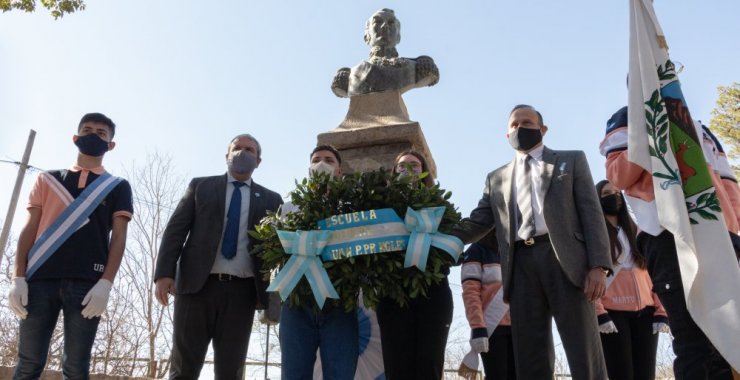 Conmemoraron los 171 años del paso a la inmortalidad de San Martín