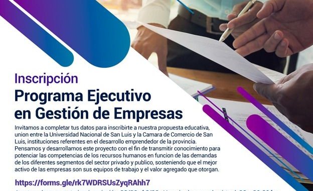 Inscriben al Programa Ejecutivo en Gestión de Empresas