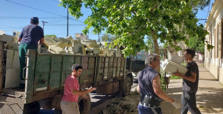 Retiro de residuos de aparatos eléctricos y electrónicos