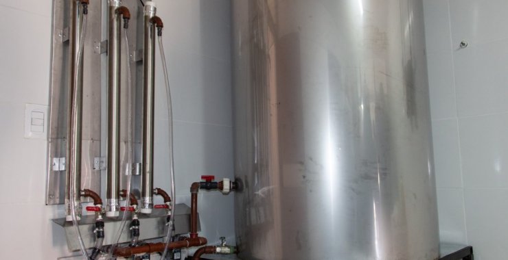 La planta potabilizadora UNSL alcanzó los 800 litros de agua semanales