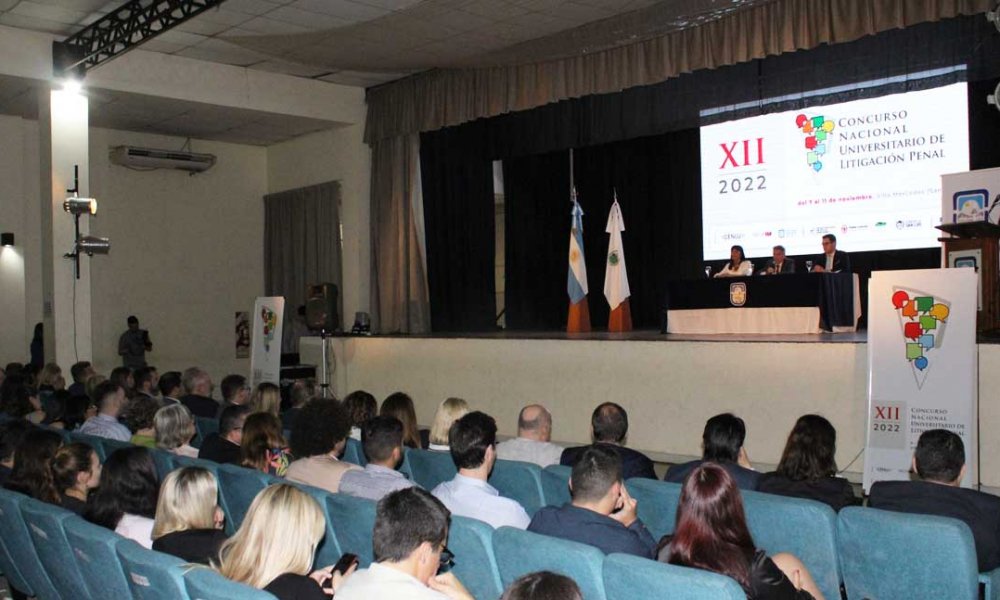 Inició la fase presencial del XII Concurso Nacional Universitario de Litigación Penal