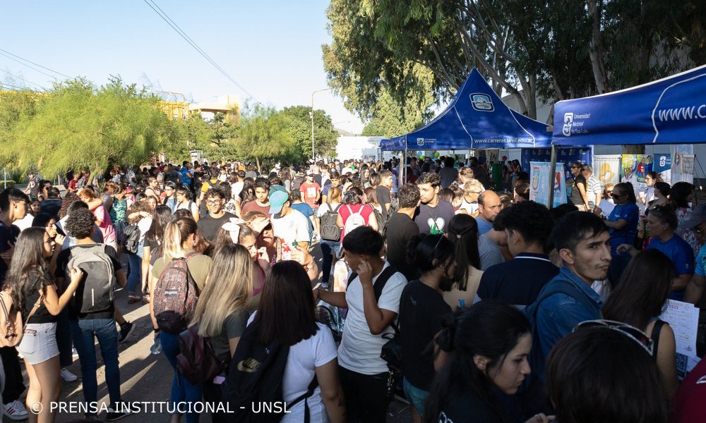 Más de 2000 ingresantes vivieron la fiesta estudiantil en San Luis