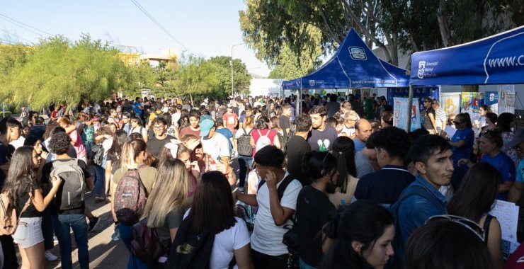 Más de 2000 ingresantes vivieron la fiesta estudiantil en San Luis