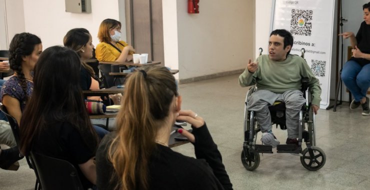 Nodocentes se capacitan en inclusión de personas con discapacidad