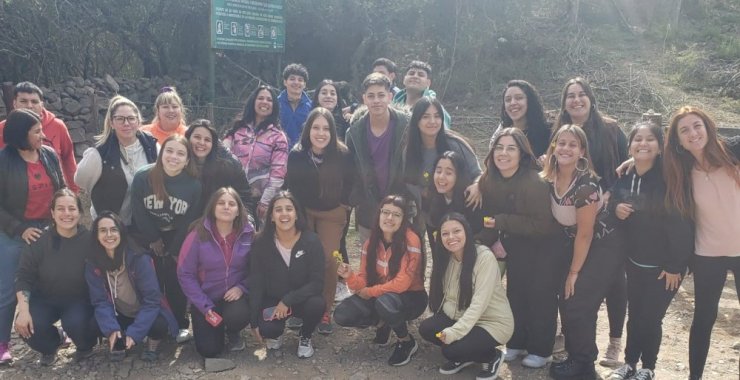 Encuentro entre estudiantes de psicomotricidad de San Luis y Córdoba