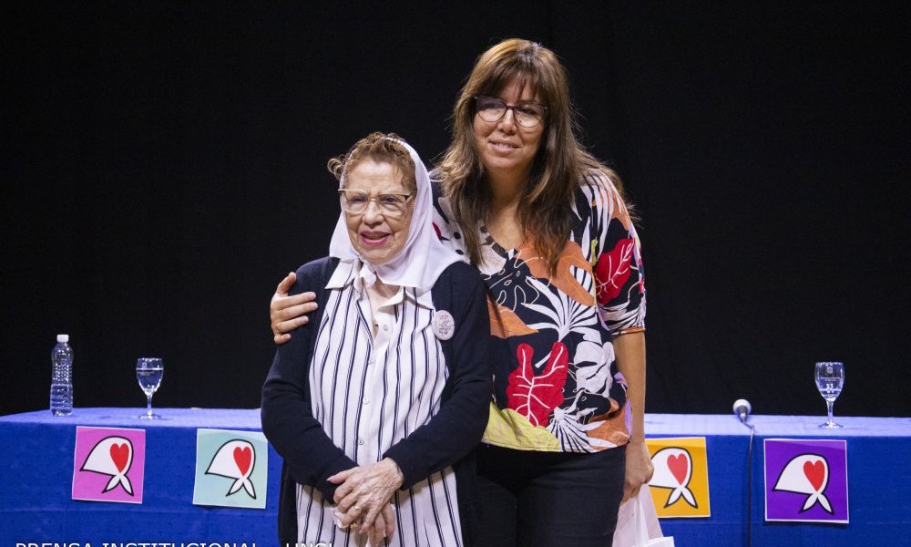 Buscarita Roa, abuela de Plaza de Mayo brindó una conferencia en la UNSL