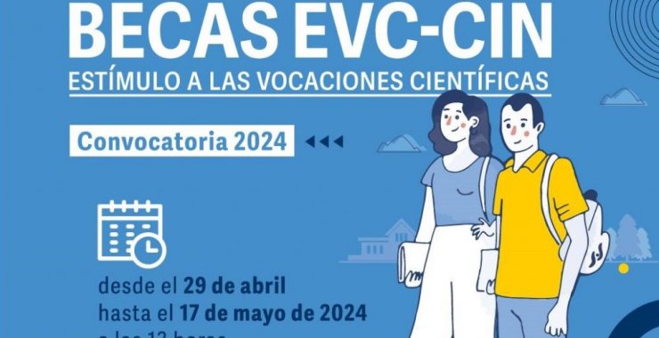 Convocatoria 2024 de las Becas EVC-CIN
