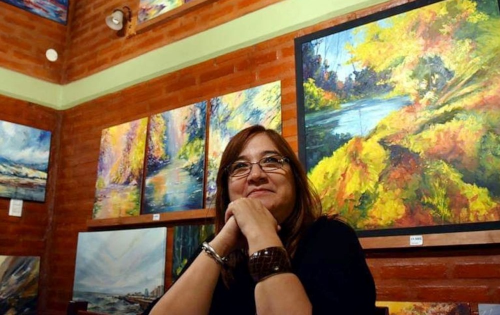 Inmersión» en los caminos del arte de Alejandra Etcheverry – Noticias – UNSL