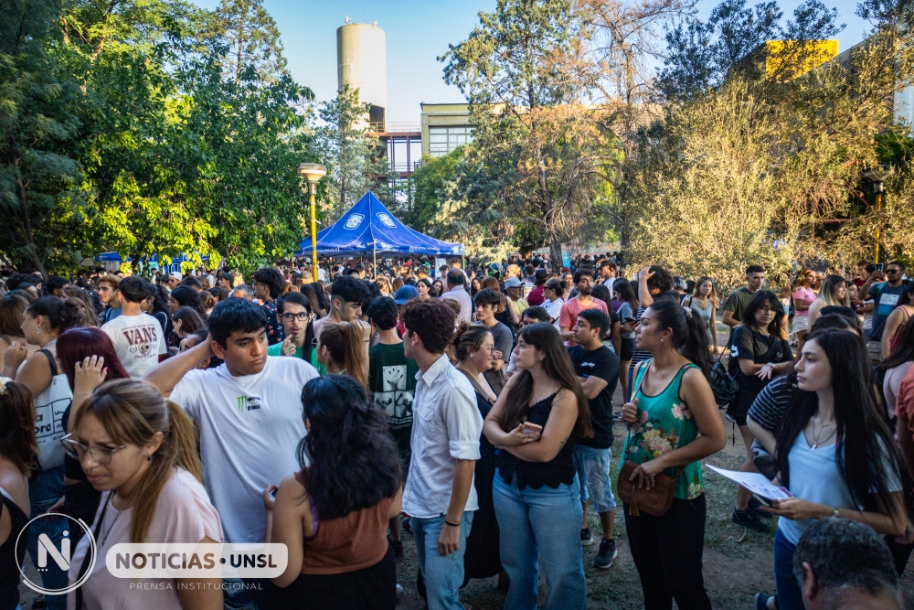 La UNSL dio la bienvenida a sus ingresantes de la sede San Luis