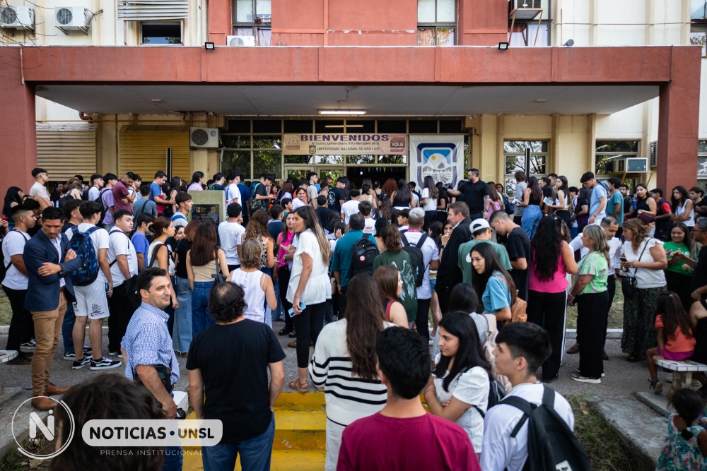 El Centro de Villa Mercedes dio la bienvenida a sus ingresantes