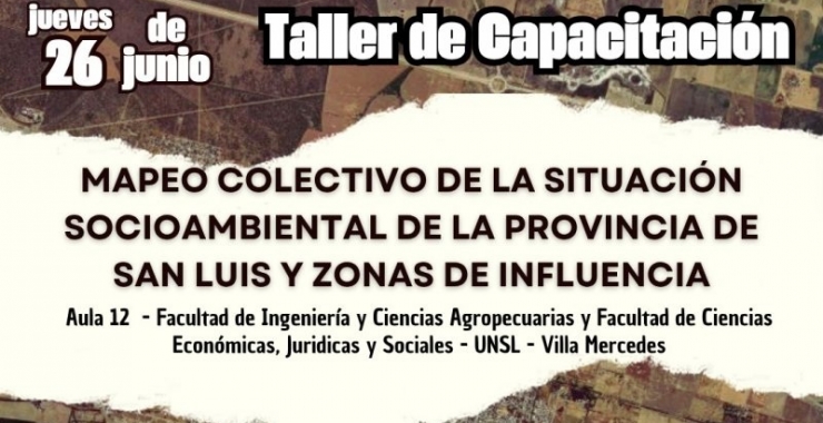 Taller de mapeo colectivo de situación socioambiental de San Luis