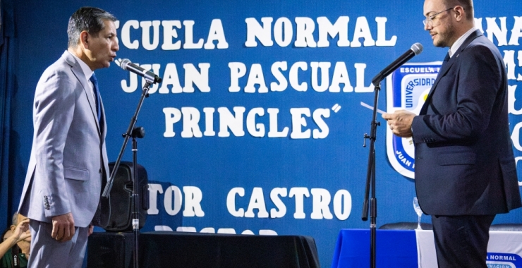 Néstor Castro asumió su segundo mandato como Rector de «La Mixta»