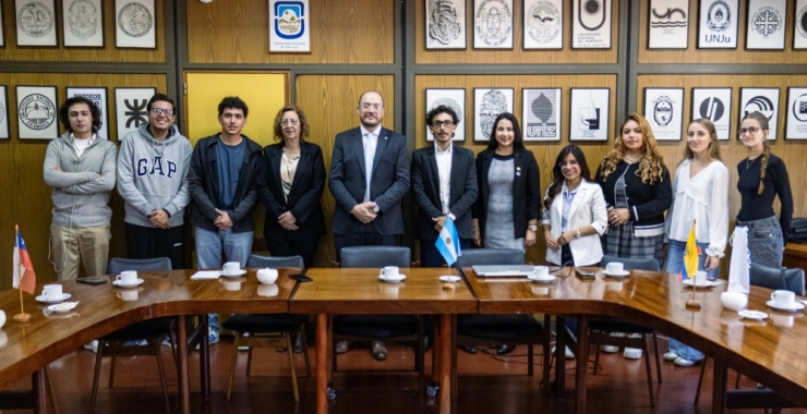 Estudiantes extranjeros eligen la UNSL para su intercambio académico