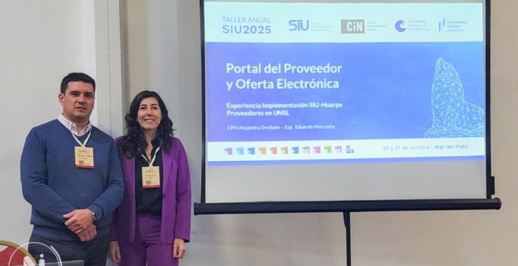 La UNSL expuso su experiencia como pionera en la implementación de la oferta electrónica