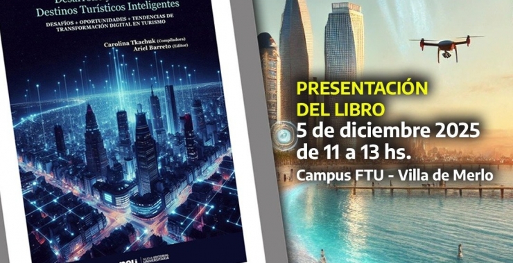 Presentarán en Merlo un libro sobre turismo inteligente