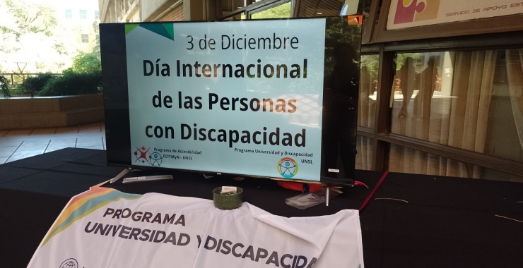 Acciones simultáneas por el Día Internacional de las Personas con Discapacidad
