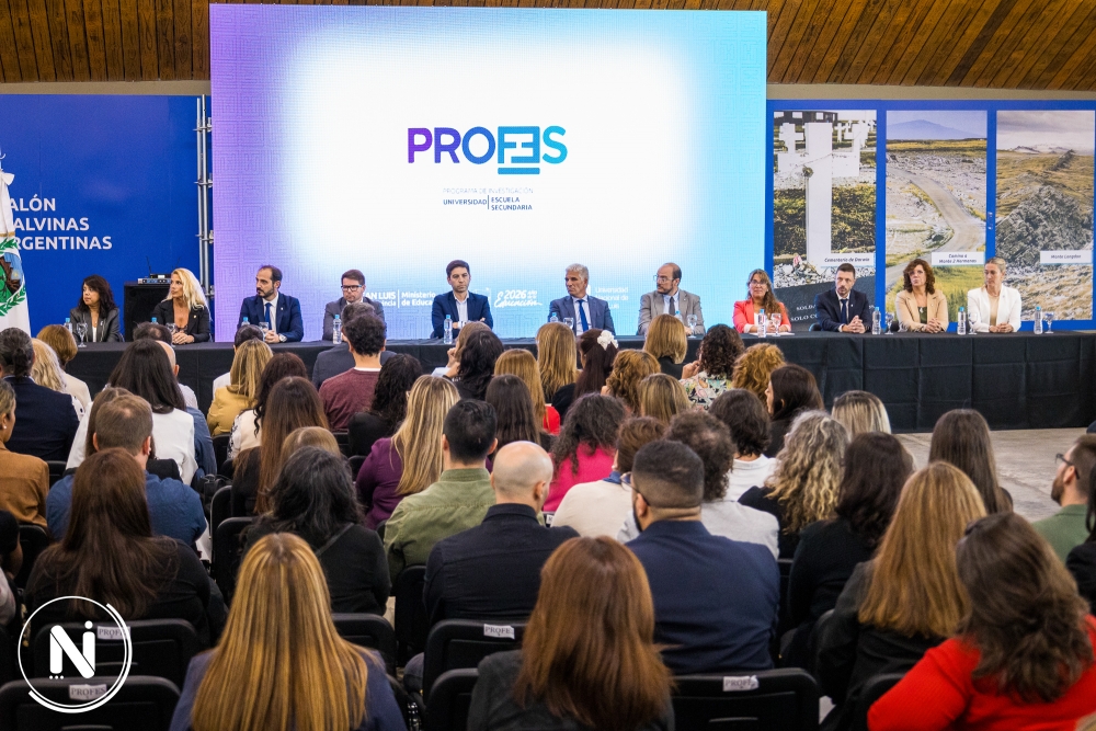 Realizaron el lanzamiento del Programa PROFES 2026