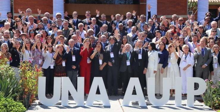 La UNSL participó de la Asamblea General de la Asociación Universitaria Iberoamericana de Postgrado