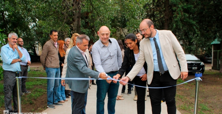 Inauguraron aulas y obras de accesibilidad en Villa Mercedes