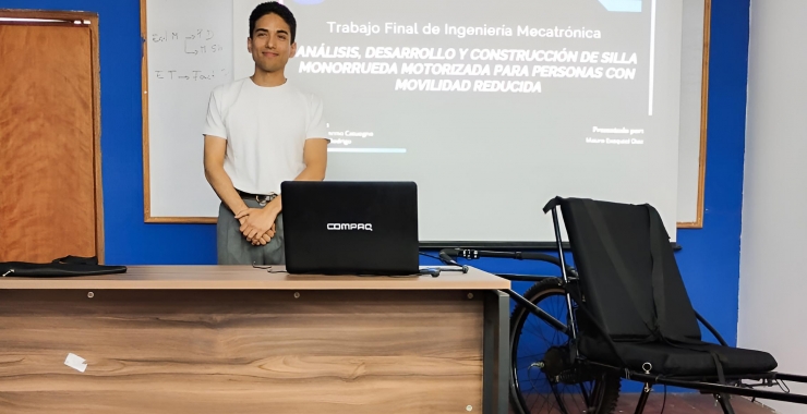 Construyen una silla de rueda que posibilita el trekking y el senderismo