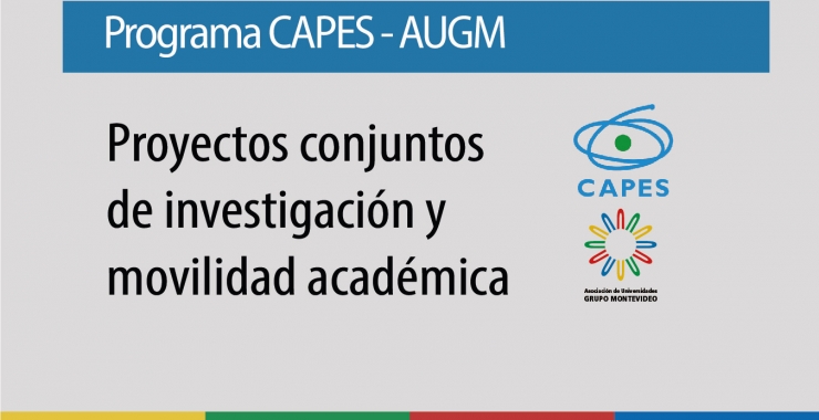 Nueva convocatoria del Programa CAPES/AUGM para proyectos conjuntos de investigación